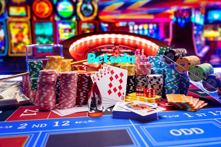 Betsala casino presented on mobile device in Pakistan with slots and live games